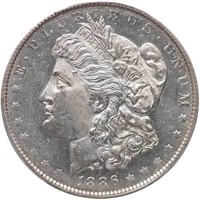 $1 1886-O PCGS MS62 DMPL