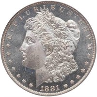 $1 1881-O PCGS MS65 PL