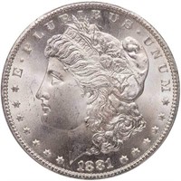$1 1881-CC PCGS MS67+