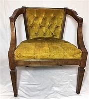 MC Upholstered Arm Chair with Tufted