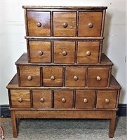 Apothecary Style Chest with Lots of Small