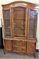 Two Piece China Cabinet