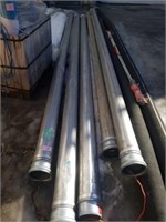 5 20 ft steel drainage pipes