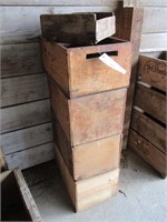 5 Wood Crates/Boxes