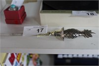 PINEAPPLE DECORATED LETTER OPENER