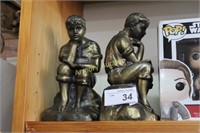 THINKER STYLE BOOKENDS