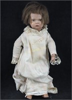 1913 Schoenhut Character Doll Jointed Wooden 14.5"