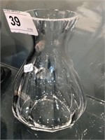 Small Crystal Vase 5" Tall