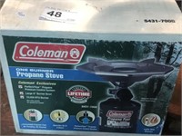 NIB Coleman Propane Stove