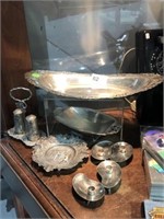 8 Silver Plate Serving Pieces