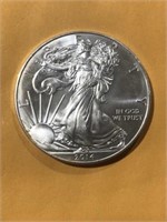 2014 .999 1oz Silver Eagle $1 Dollar Coin