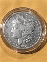 1879 Morgan Silver $1 Dollar Coin
