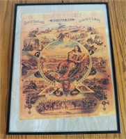 Hon.w.f. Cody Buffalo Bill Poster Western Art Repo
