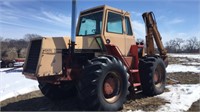 Case 2470 tractor with Backhoe-no brakes
