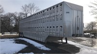 1989 Merrit  Aluminum livestock semi trailer