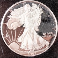 Coin 1993 United States Proof Silver Eagle