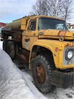 1964 Ford water tank truck, VIN TB809U512480, V8 e