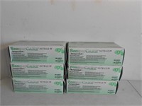 1,200 count NITRILE disposable gloves size small