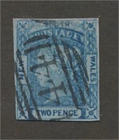 AUSTRALIA NEW SOUTH WALES #15 USED VF