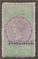 AUSTRALIA NEW SOUTH WALES #72 MINT FINE NG