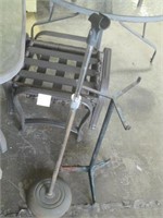 Vintage Metal Plant Stand & Music Stand