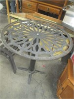 Wrought Metal Round Table