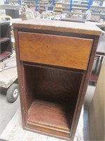 Mid Century Side Table W/Drawer