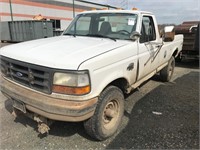 1995 Ford F250 4x4 Diesel (Wrecked)
