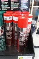 7 cans of new Rust Check rust inhibitors