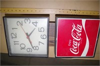 Coca Cola coke Clock