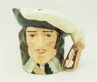Royal Doulton Tobby Mug Jug D'artagnan 4.25" 1982