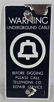 SSP Warning Underground Cable Notice