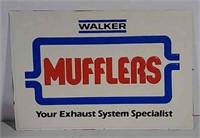 SST Embossed Walker Mufflers Sign