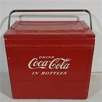 Galvanized Coca-Cola Cooler