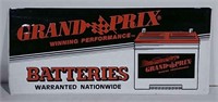 SST Embossed Grand Prix Batteries Sign