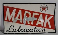 SST Marfak Lubrication Texaco Sign