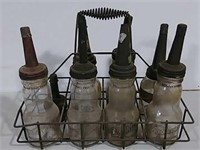 Oil Bottles With Carrier