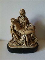 Vintage Chalkware Pieta statue