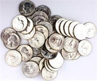 Coin 1964-D Washington Quarter 40 Coins