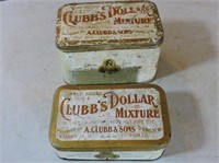 Club's Tobacco Tins