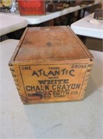 Atlantic White Chalk Box with Contents