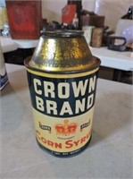 Crown Brand Corn Syrup Piggy Bank, 6" T