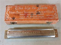 Hohner Goliath Harmonica & Hohner Box