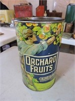 Orchard Fruits Can, London ON, 8" T