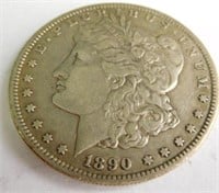 1890S Morgan Silver dollar