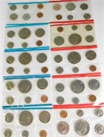 (5) US Mint uncirculated coin sets:  1974,1975,