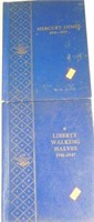 Mercury dimes 1916 to 1945 collector coin book