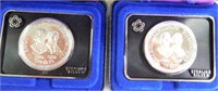 (2) 1973 Sterling silver Bi-Centennial