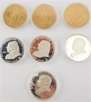 (3) National Bio-Centennial national medals