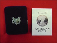 (1) 1987 American Eagle SILVER dollar Proof